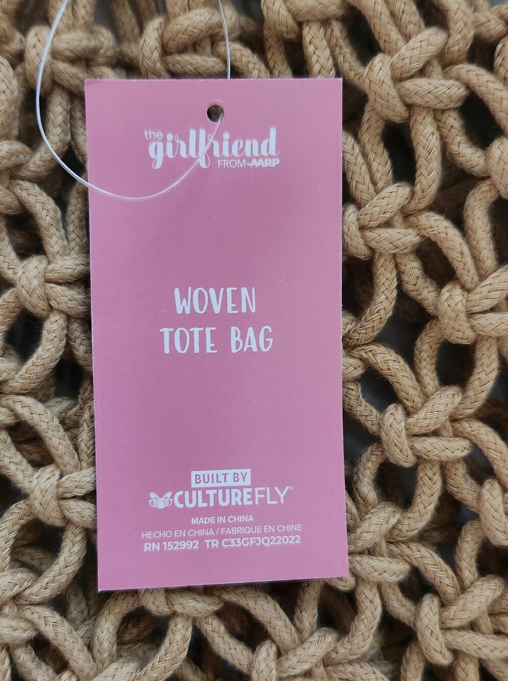 Woven Boho Tote Bag - Picture 5 of 11